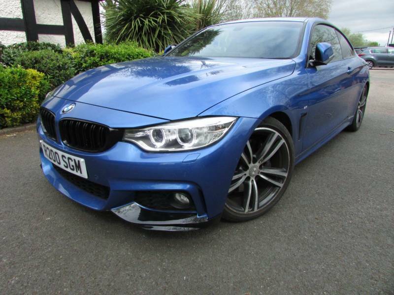 BMW 4 Series 420D 190 M Sport Professional Media - R200SGM Blue #3