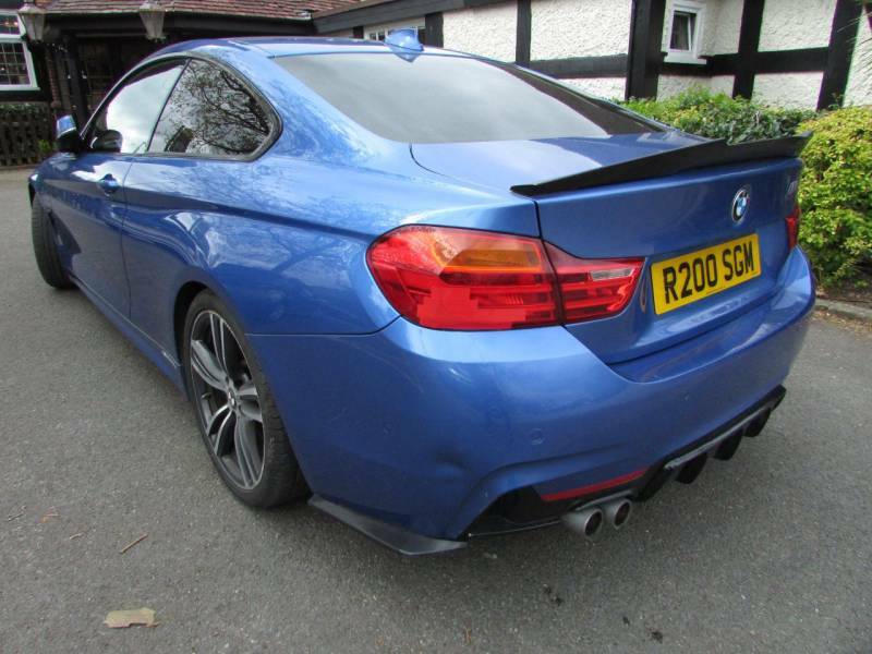 BMW 4 Series 420D 190 M Sport Professional Media - R200SGM Blue #4