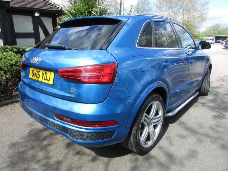 Audi Q3 2.0 Tdi Quattro S Line Plus S Tronic - 2015 1 OV15VDJ Blue #2