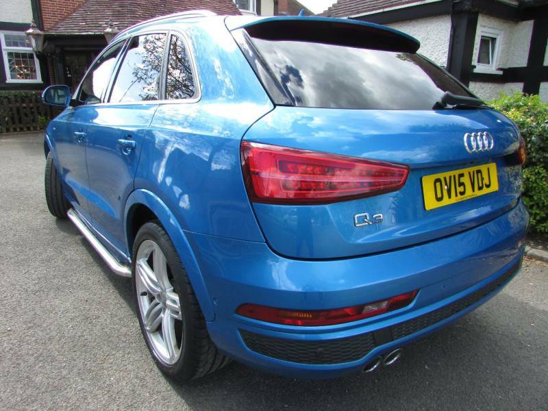 Audi Q3 2.0 Tdi Quattro S Line Plus S Tronic - 2015 1 OV15VDJ Blue #4