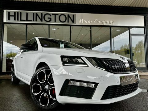 Skoda Octavia 2.0 Tsi Vrs White #2