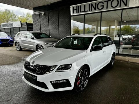 Skoda Octavia 2.0 Tsi Vrs White #6