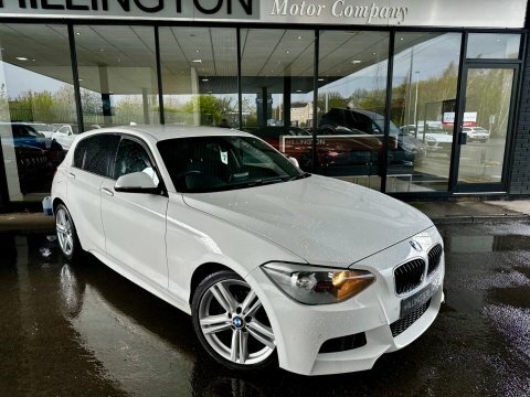 BMW 1 Series 2.0 118D M NL62RNF White #2