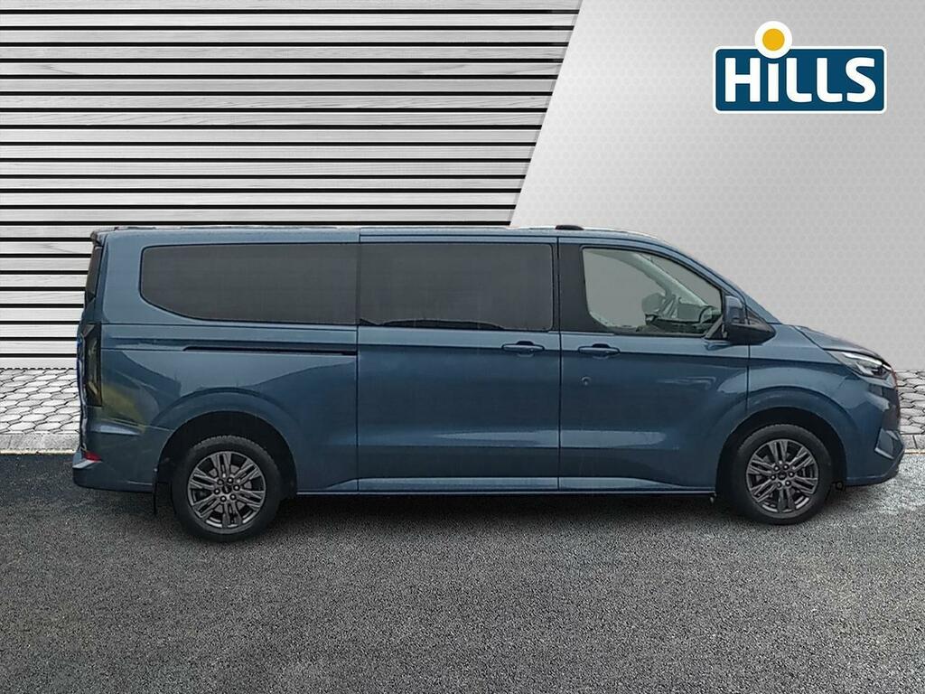 Ford Tourneo Custom 2.0 320 Ecoblue Titanium Minibus Double Cab Di VN74MYL Blue #3