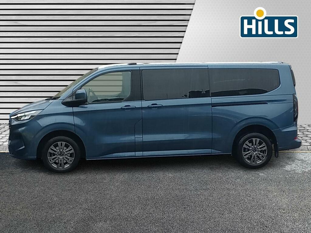 Ford Tourneo Custom 2.0 320 Ecoblue Titanium Minibus Double Cab Di VN74MYL Blue #5