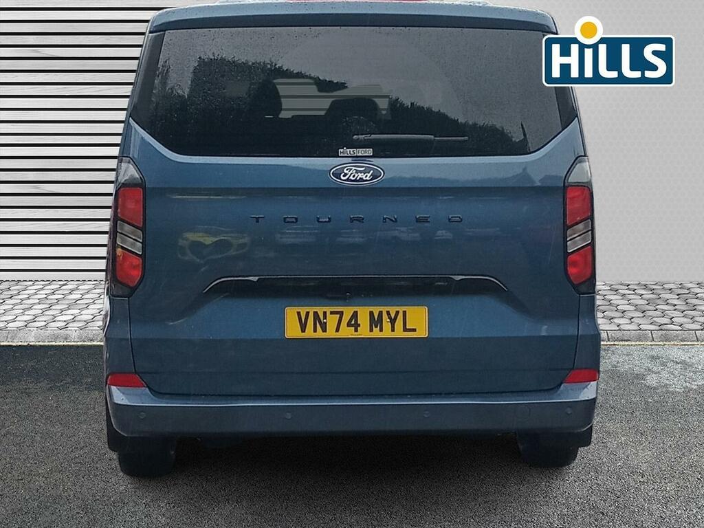 Ford Tourneo Custom 2.0 320 Ecoblue Titanium Minibus Double Cab Di VN74MYL Blue #6