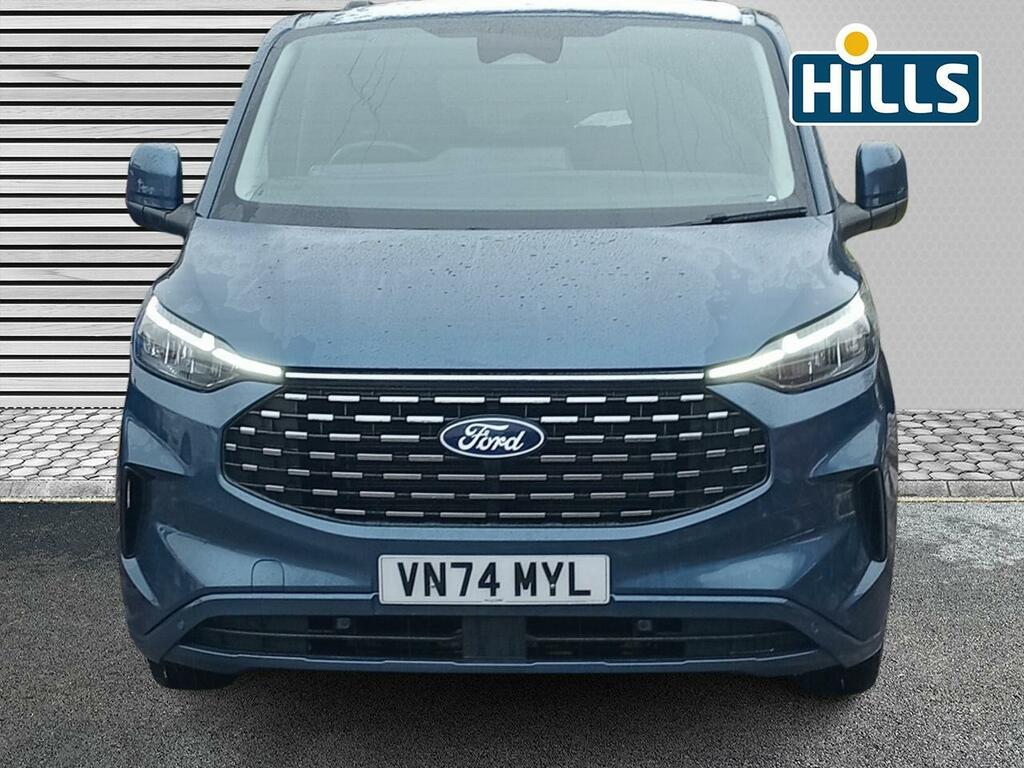 Ford Tourneo Custom 2.0 320 Ecoblue Titanium Minibus Double Cab Di VN74MYL Blue #4