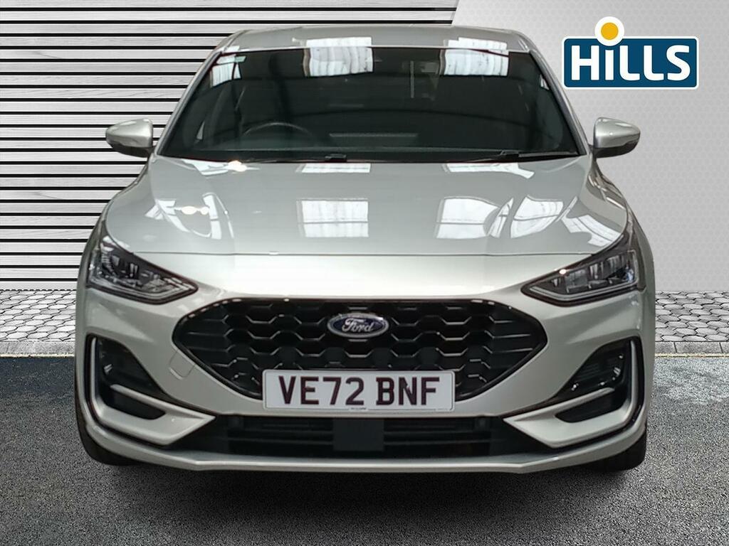 Ford Focus 1.0T Ecoboost St-line Euro 6 Ss VE72BNF Silver #4