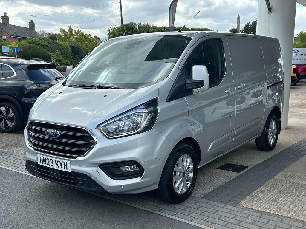 Ford Transit Custom 2.0 280 Ecoblue Limited L1 H1 Euro 6 HN23KYH Silver #3