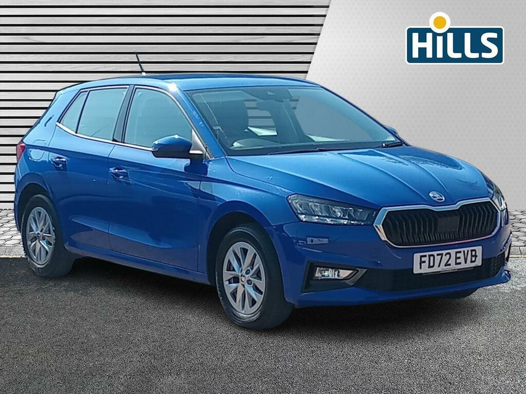 Skoda Fabia 1.0 Tsi Se Comfort Hatchback Dsg Euro 6 Blue