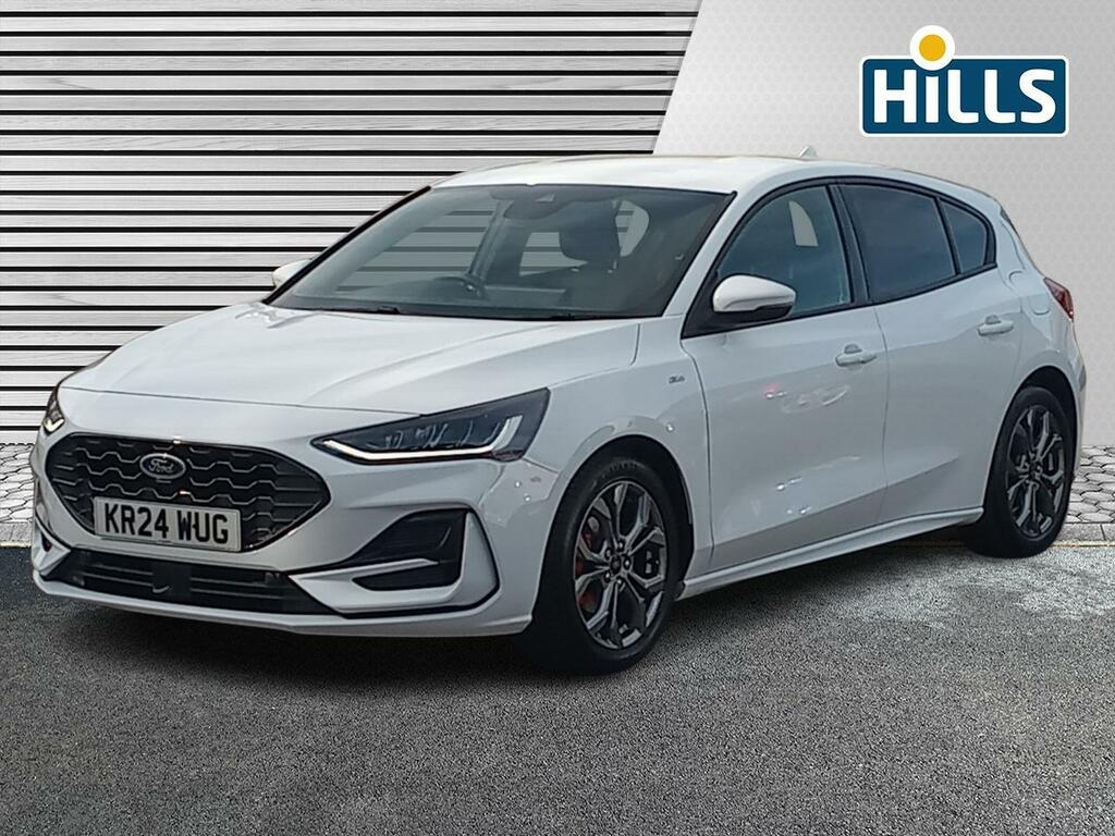 Ford Focus 1.0T Ecoboost Mhev St-line Hatchback Hy KR24WUG White #3