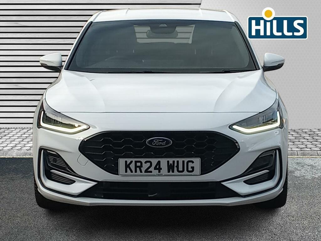 Ford Focus 1.0T Ecoboost Mhev St-line Hatchback Hy KR24WUG White #2