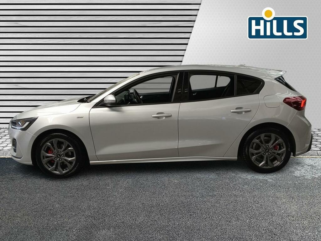 Ford Focus 1.0T Ecoboost St-line Euro 6 Ss VE72BNF Silver #5