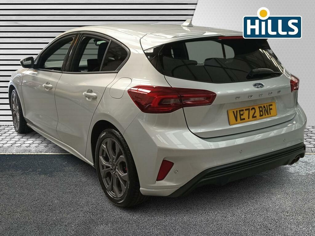 Ford Focus 1.0T Ecoboost St-line Euro 6 Ss VE72BNF Silver #2