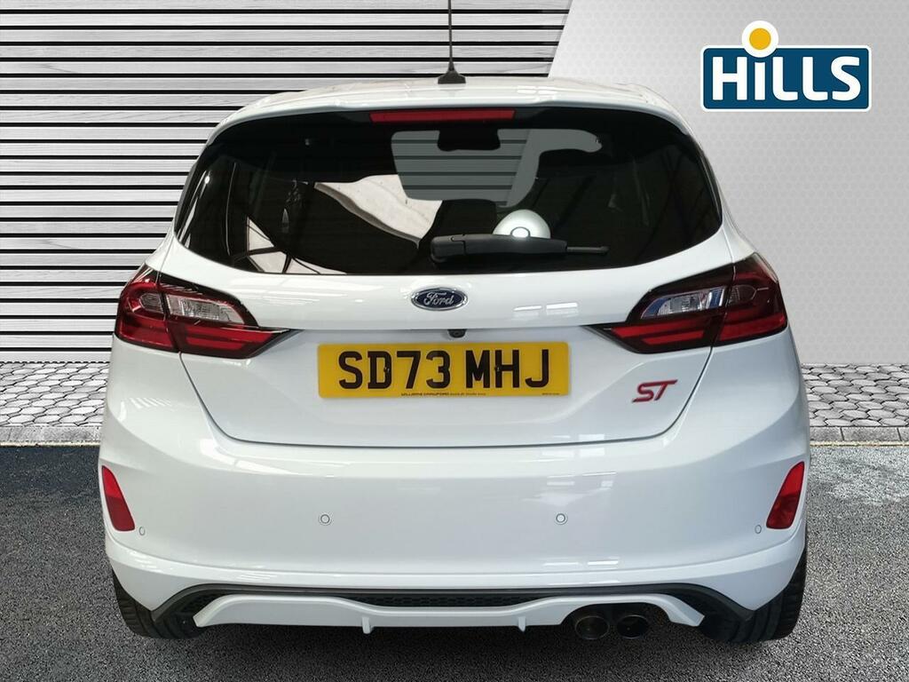 Ford Fiesta 1.5T Ecoboost St-3 Euro 6 Ss SD73MHJ White #6