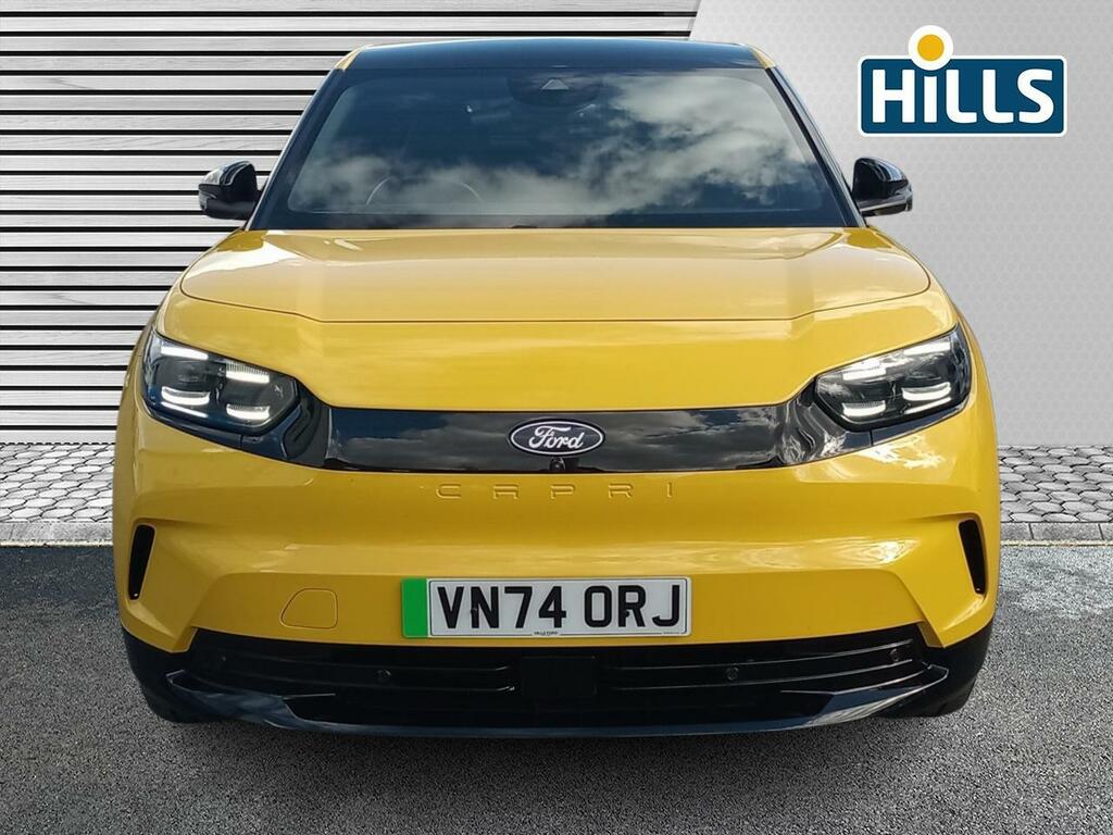 Ford Capri Extended Range 79Kwh Premium Awd VN74ORJ Yellow #4