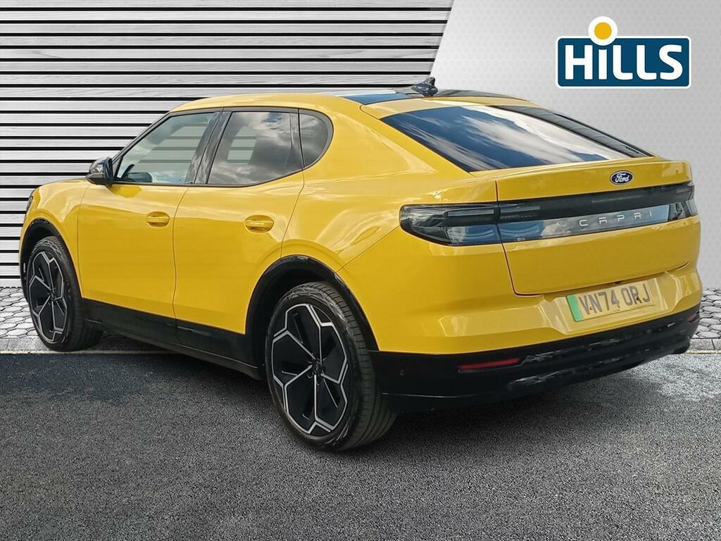 Ford Capri Extended Range 79Kwh Premium Awd VN74ORJ Yellow #2