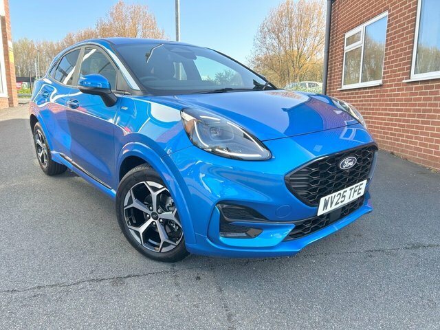 Ford Puma 2025 1.0T Ecoboost Mhev St-line Suv Hyb Blue
