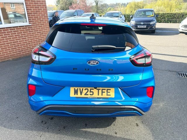 Ford Puma 2025 1.0T Ecoboost Mhev St-line Suv Hyb WV25TFE Blue #5
