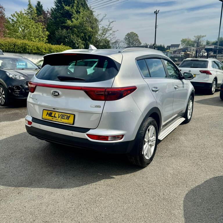 Kia Sportage 1.7 Crdi Isg 2 SJ66DKU Silver #2