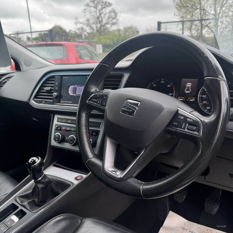 Seat Leon 2.0 Tdi 150 Xcellence Technology Leather KU18YSF Black #5