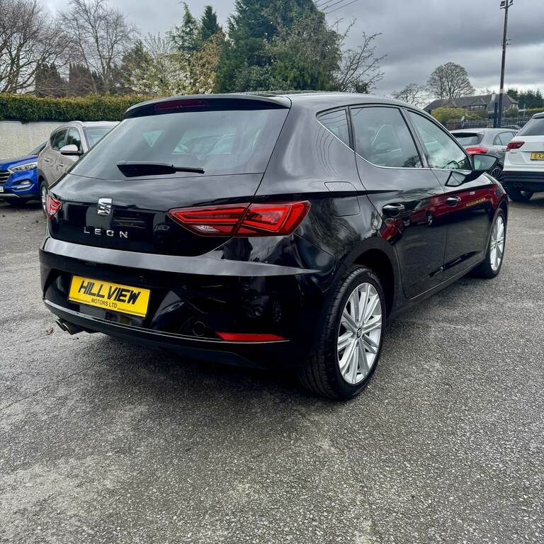 Seat Leon 2.0 Tdi 150 Xcellence Technology Leather KU18YSF Black #2