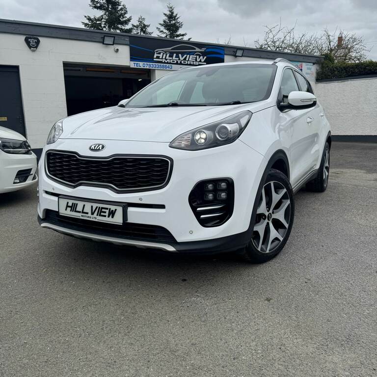 Kia Sportage 1.7 Crdi Isg Gt-line White