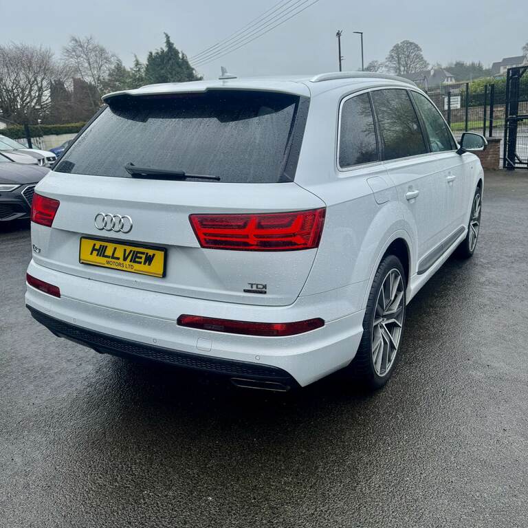 Audi Q7 3.0 Tdi Quattro S Line Tip DIG3538 White #3