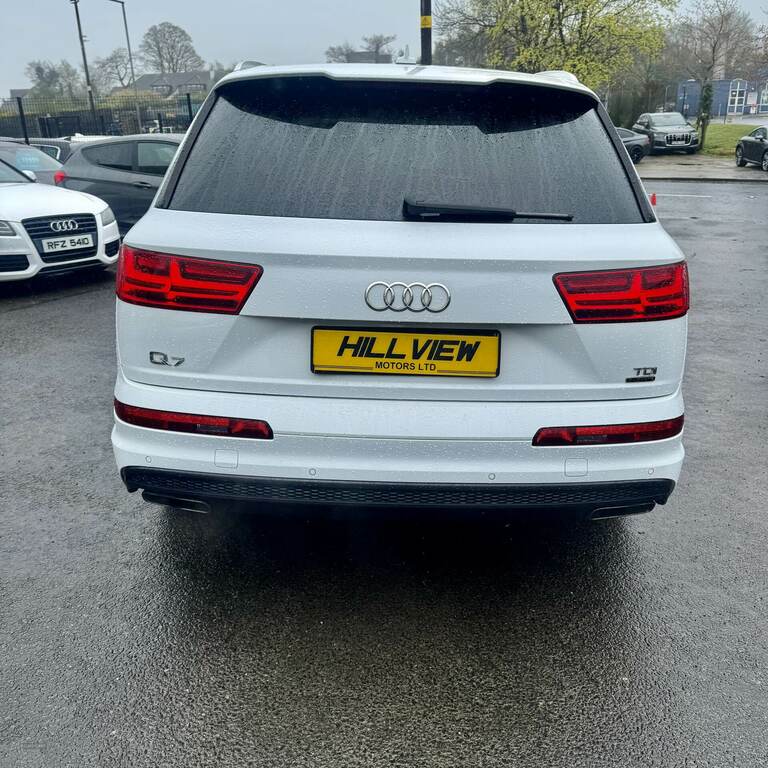 Audi Q7 3.0 Tdi Quattro S Line Tip DIG3538 White #4