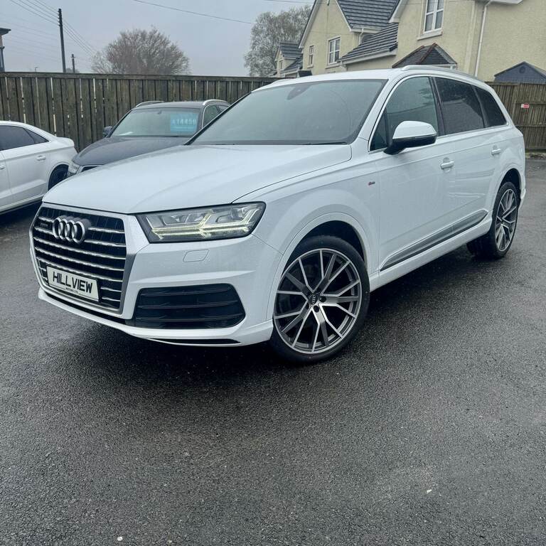 Audi Q7 3.0 Tdi Quattro S Line Tip DIG3538 White #5