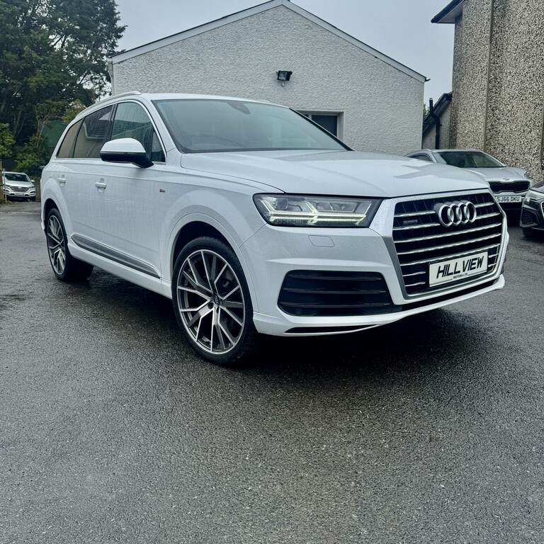 Audi Q7 3.0 Tdi Quattro S Line Tip White