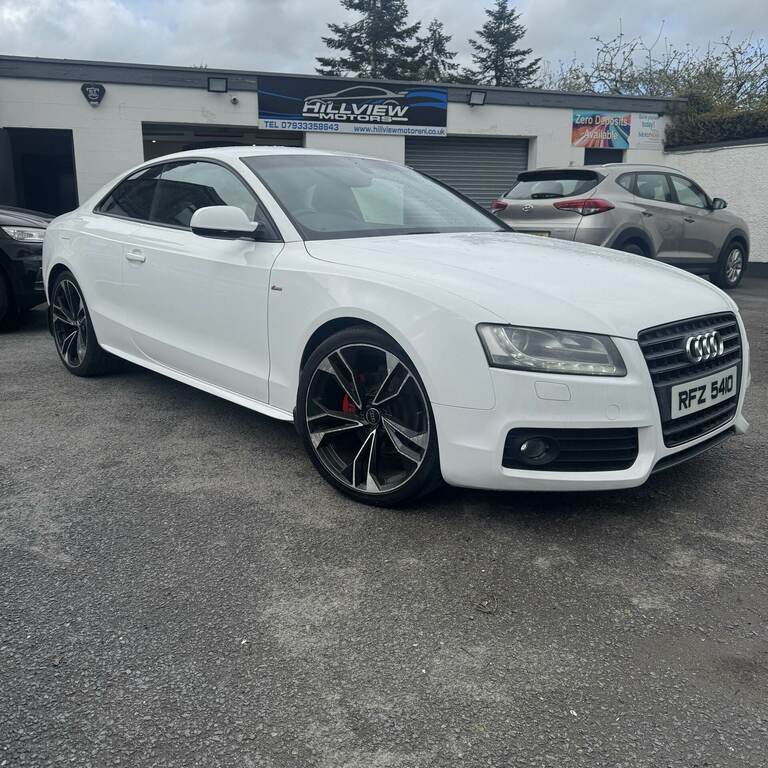 Audi A5 1.8T Fsi 160 S Line Spec Ed White