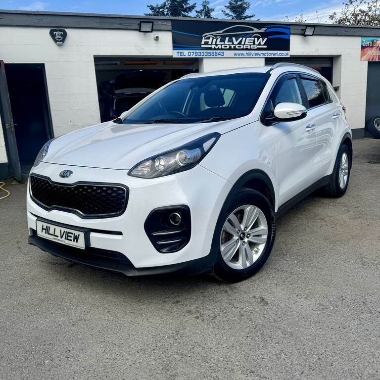 Kia Sportage 1.7 Crdi Isg 2 White
