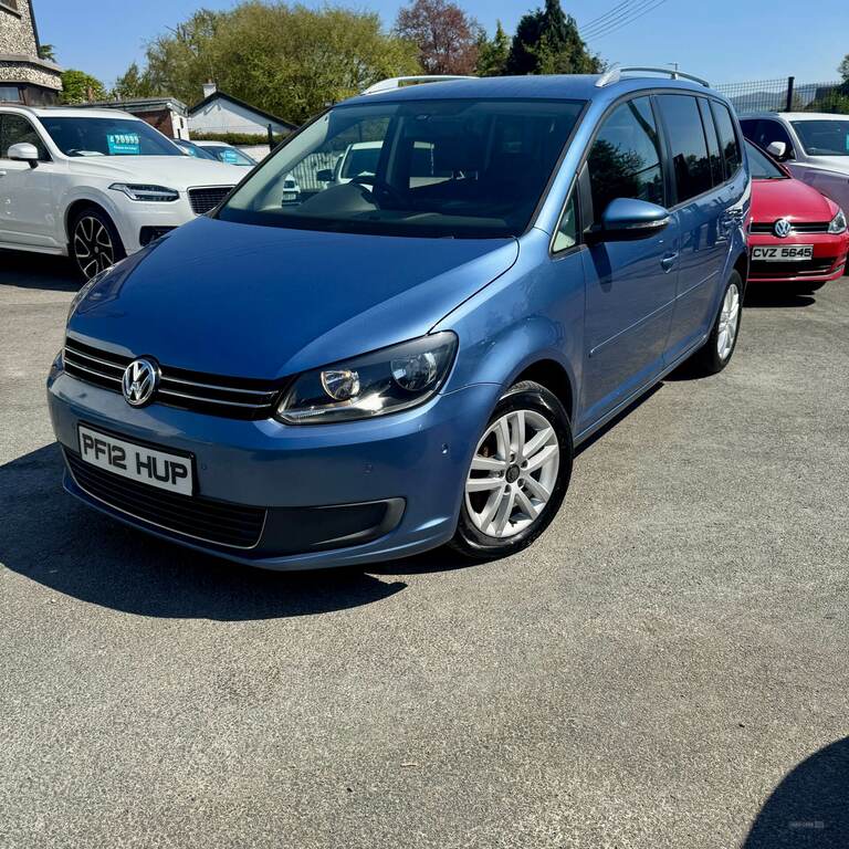 Volkswagen Touran 1.6 Tdi 105 Se PF12HUP Blue #4
