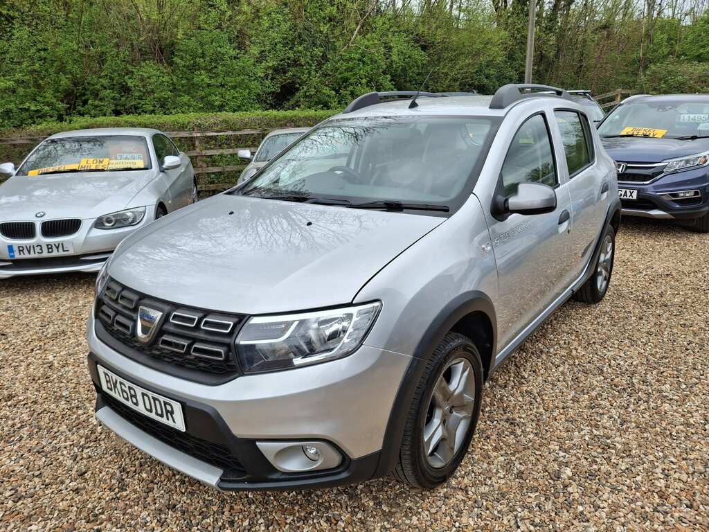 Dacia Sandero Stepway 0.9 Tce Comfort Hatchback Euro 6 Silver #2