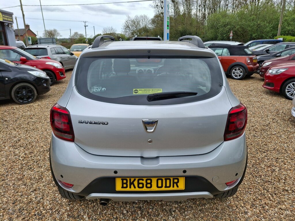 Dacia Sandero Stepway 0.9 Tce Comfort Hatchback Euro 6 Silver #6