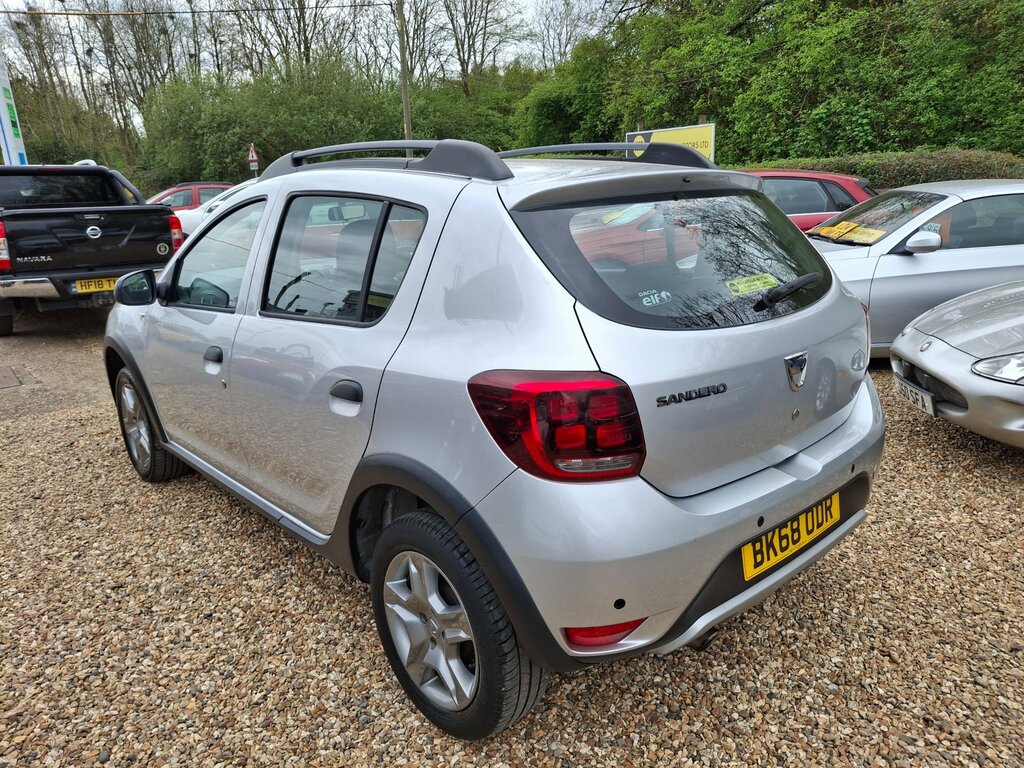 Dacia Sandero Stepway 0.9 Tce Comfort Hatchback Euro 6 Silver #4