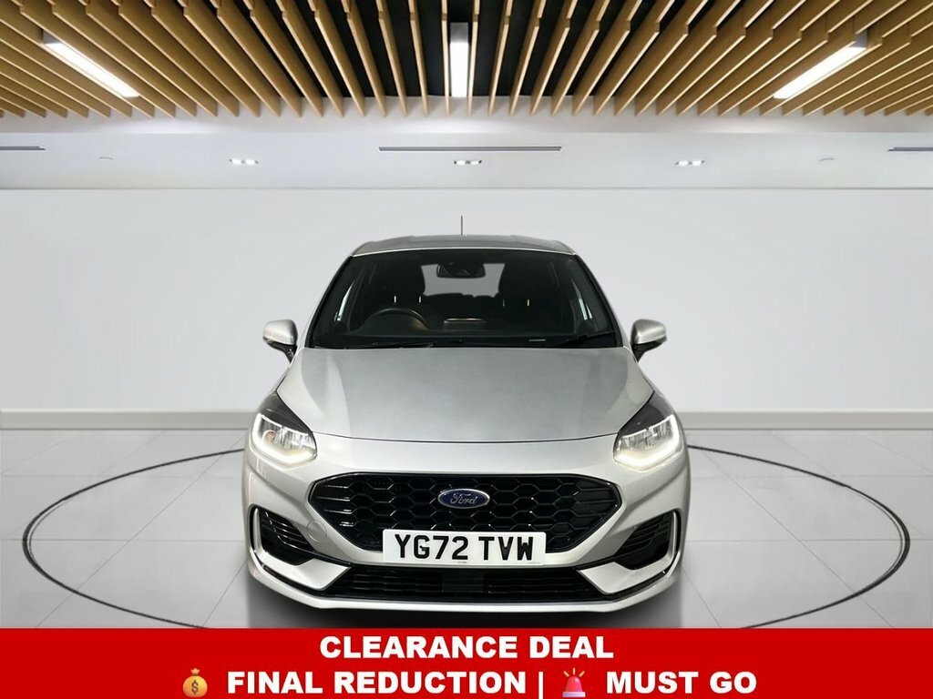 Ford Fiesta 1L St-line Edition YG72TVW Silver