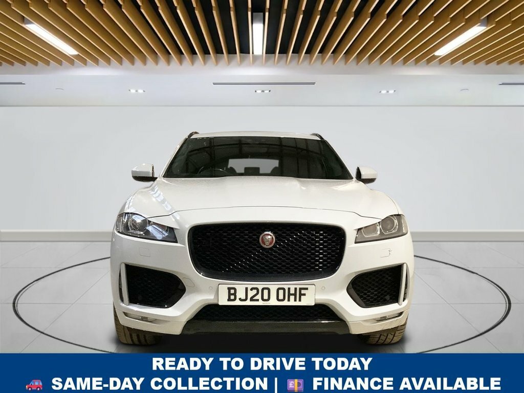 Jaguar F-Pace 2L Chequered Flag White