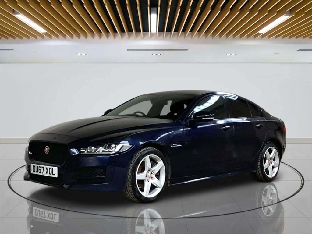 Jaguar XE 2L R-sport OU67XOL Blue #4