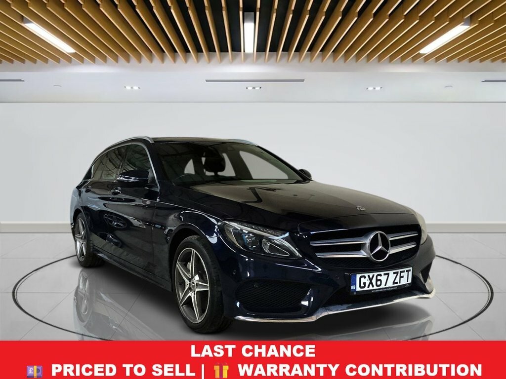 Mercedes-Benz C Class 2L Amg Line GX67ZFT Blue
