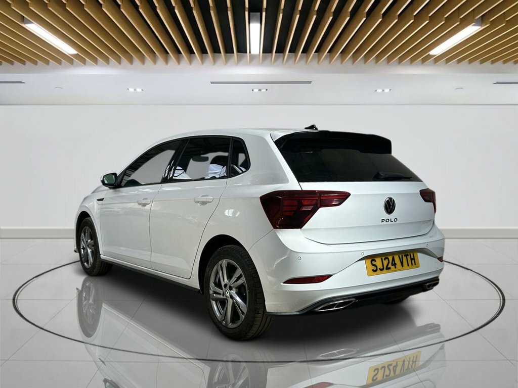 Volkswagen Polo 1L R-line SJ24VTH White #6