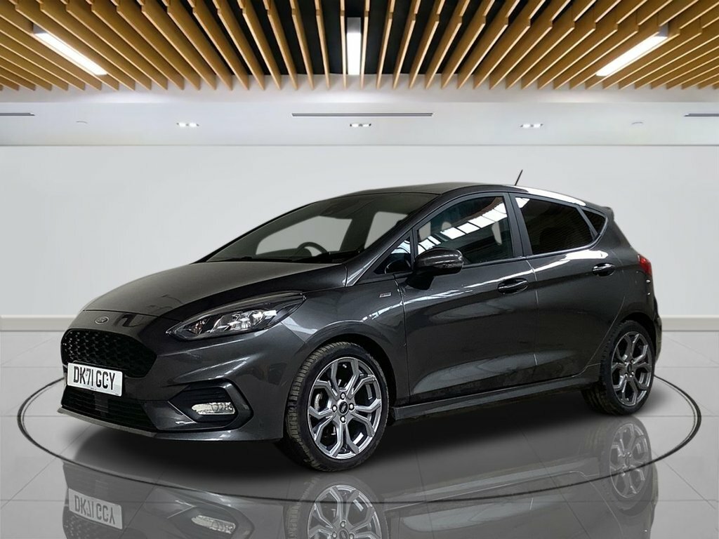Ford Fiesta 1L St-line Edition DK71GCY Grey #4