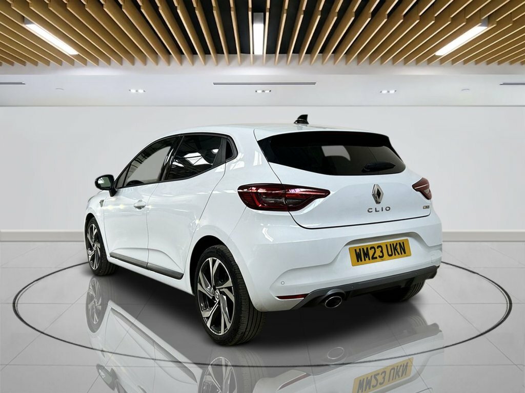 Renault Clio 1L Rs Line WM23UKN White #6