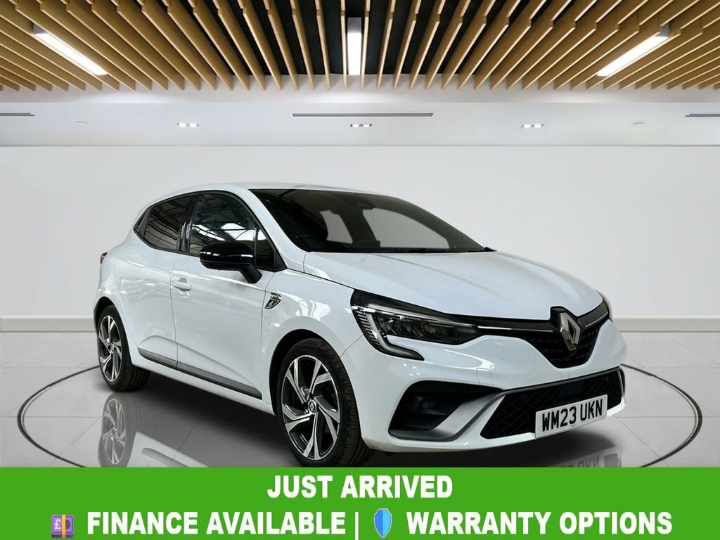 Renault Clio 1L Rs Line White
