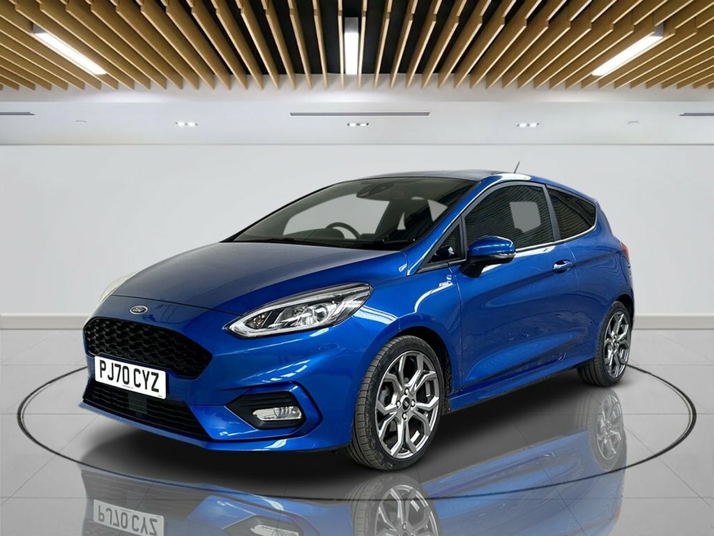 Ford Fiesta 1L St-line Edition PJ70CYZ Blue #4