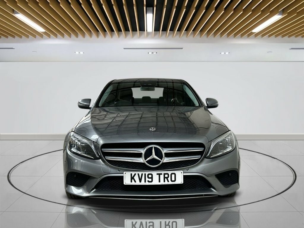 Mercedes-Benz C Class Saloon KV19TRO Grey #2