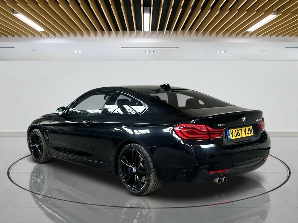 BMW 4 Series Gran Coupe 2L M Sport YJ67YJM Black #6