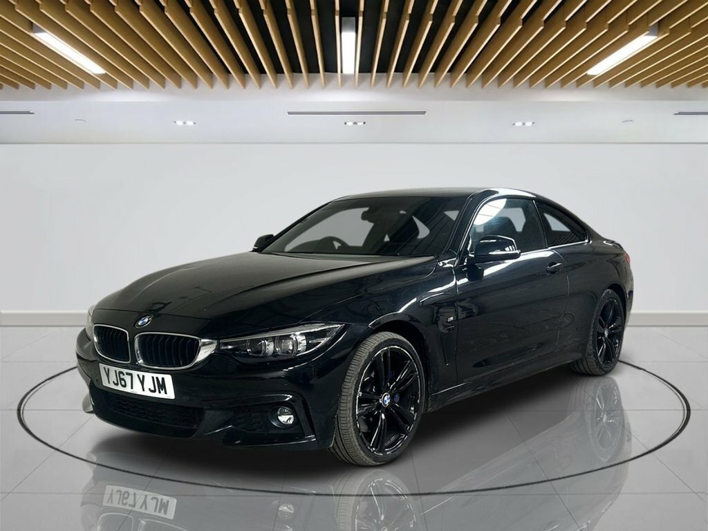 BMW 4 Series Gran Coupe 2L M Sport YJ67YJM Black #4
