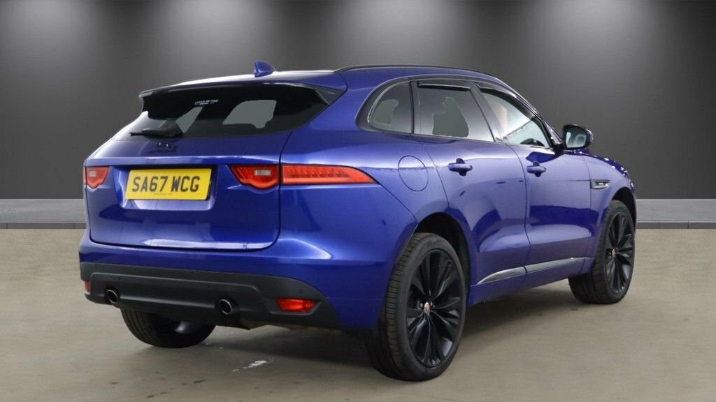 Jaguar F-Pace 2L R-sport SA67WCG Blue #4